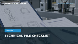 EU GPSR technical file checklist for pet and equestrian accessories