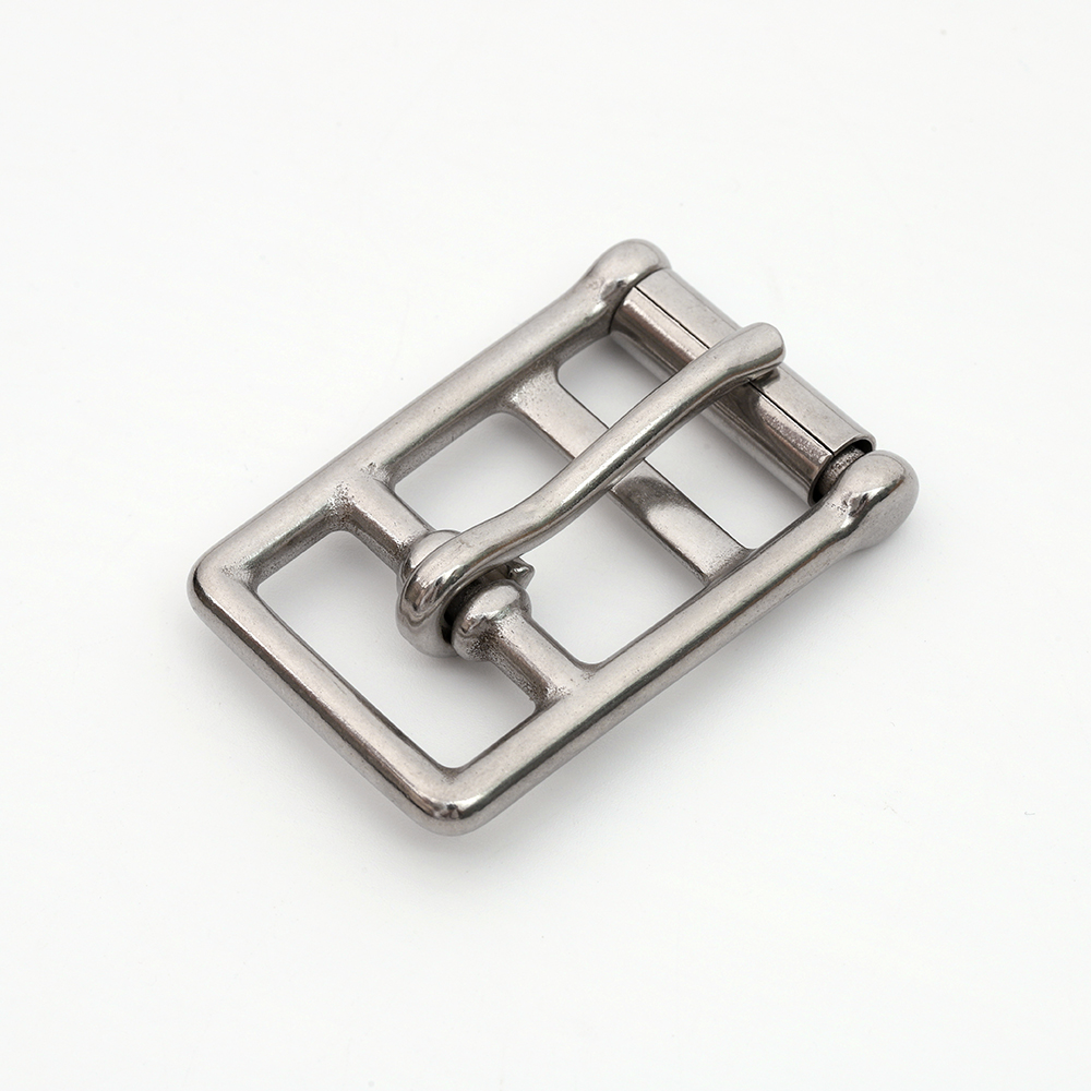 26mm 304 stainless steel pin buckle front view