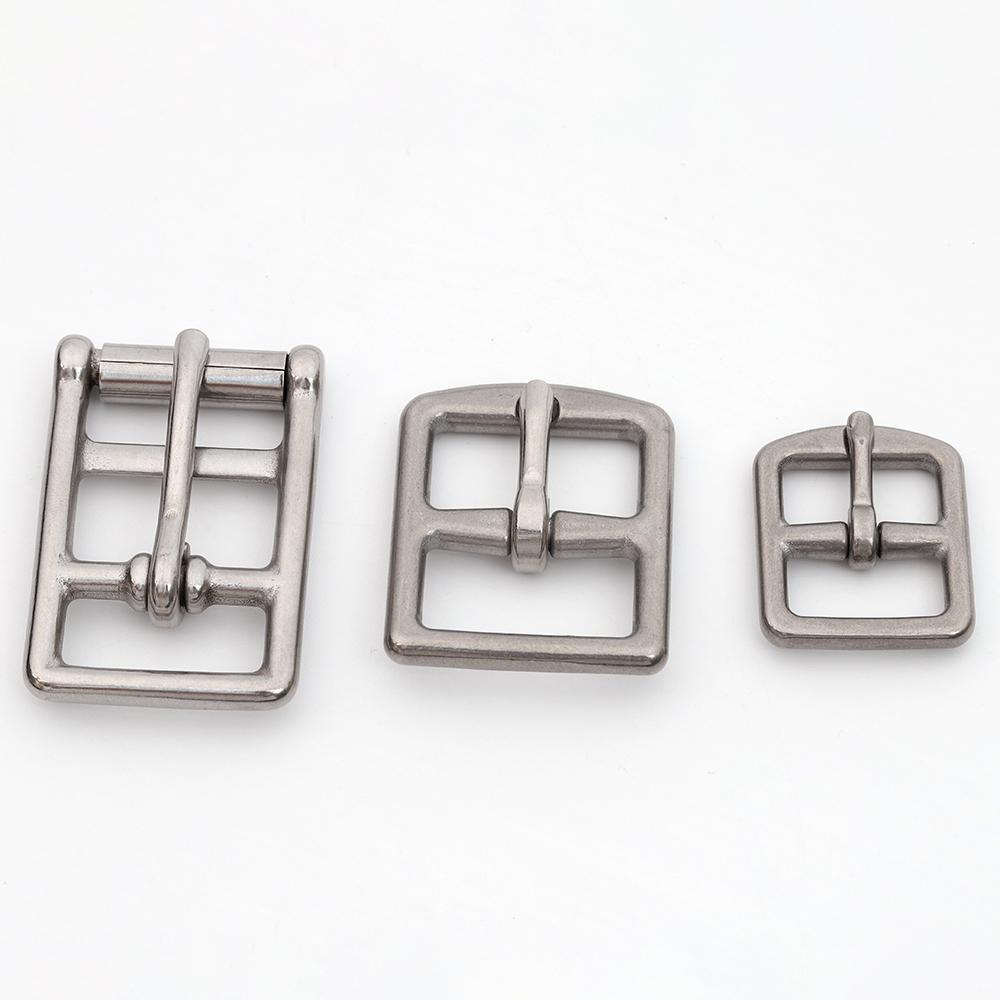 304 stainless steel pin buckles in 20mm, 26mm and 27.5mm sizes