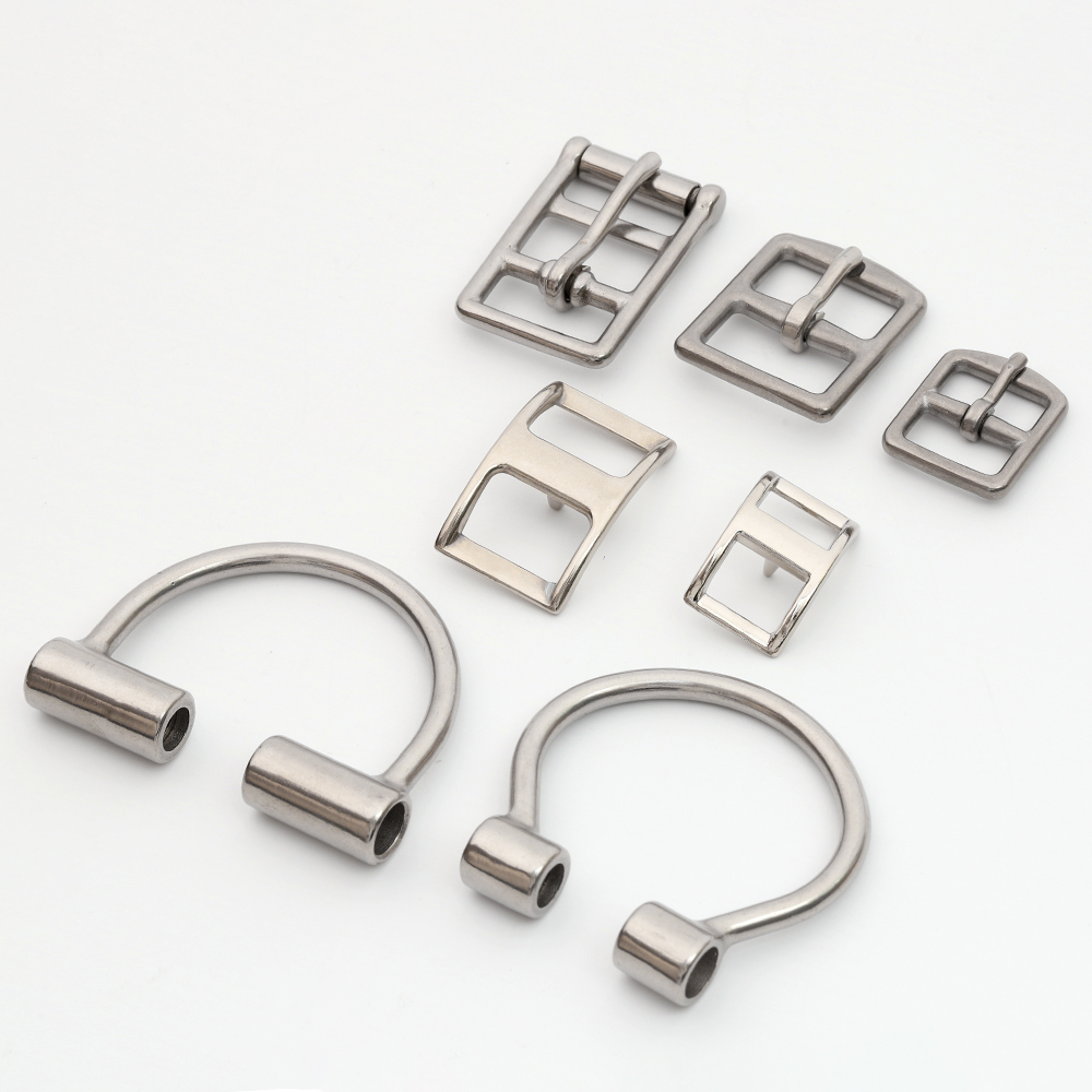 304 stainless steel pin buckles for straps and webbing