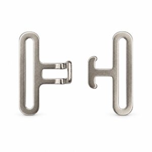 Silver T-bar horse blanket fasteners