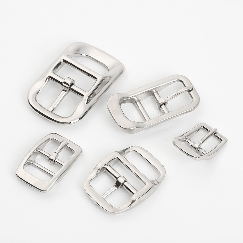 Roller Pin Buckles for Webbing – 5 Rounded Metal Styles - Image 2