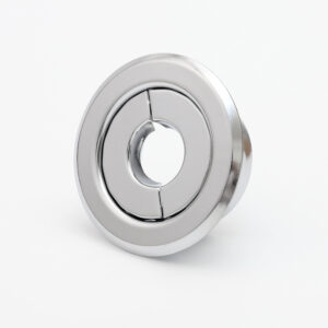 round cable grommet cover with removable split insert